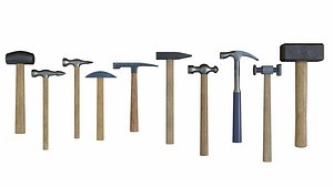 Hammer set 3D model