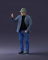man with hat 1213