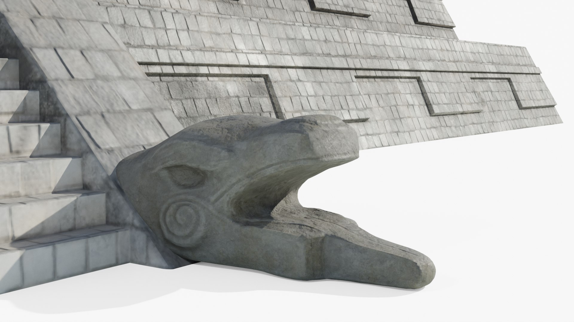 3D Model Chichen Itza Pyramid - TurboSquid 1527871