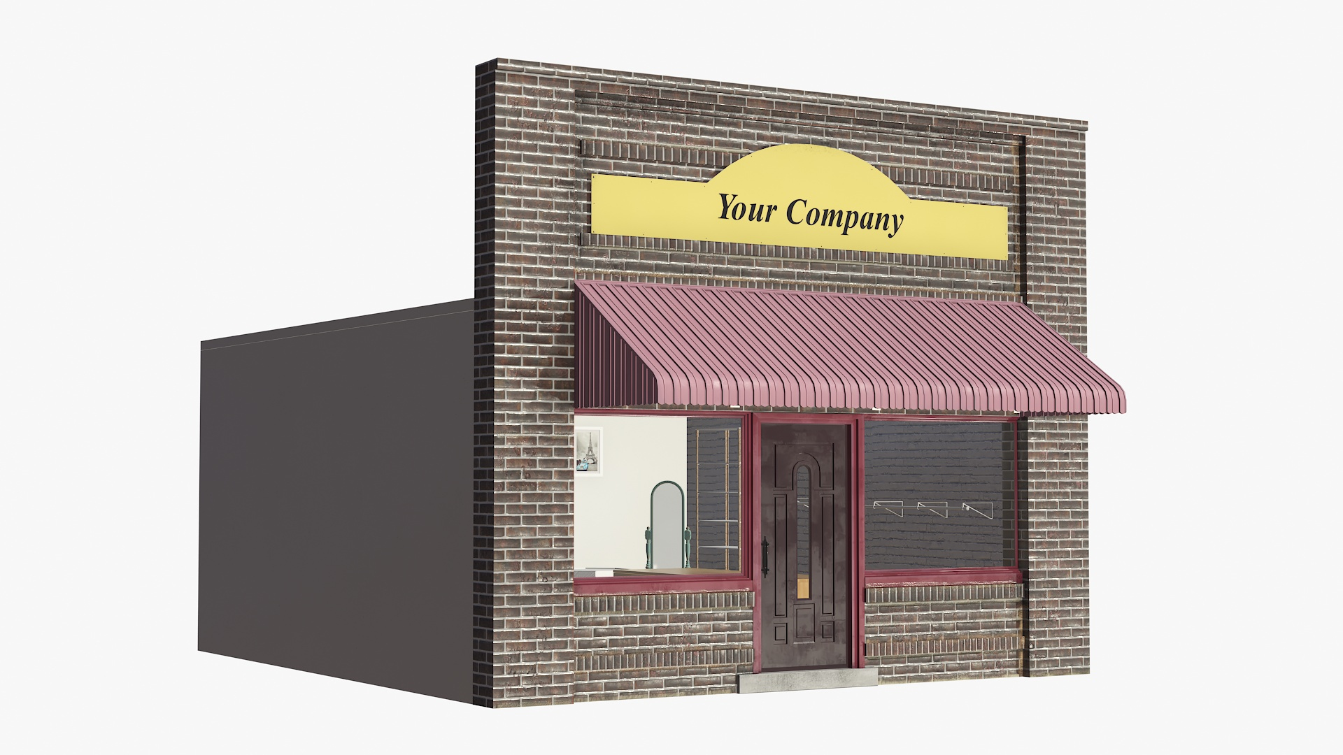 3D Model Ground Floor Little Shop - TurboSquid 2313981