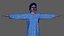 Female Patient Blue Dress