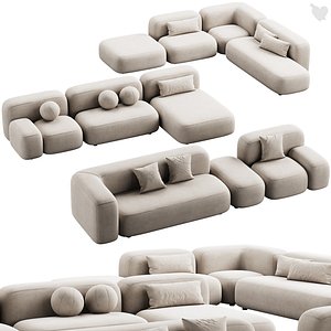 3D 476 cloud modular sofa ribbl by divan ru 3 options part 2