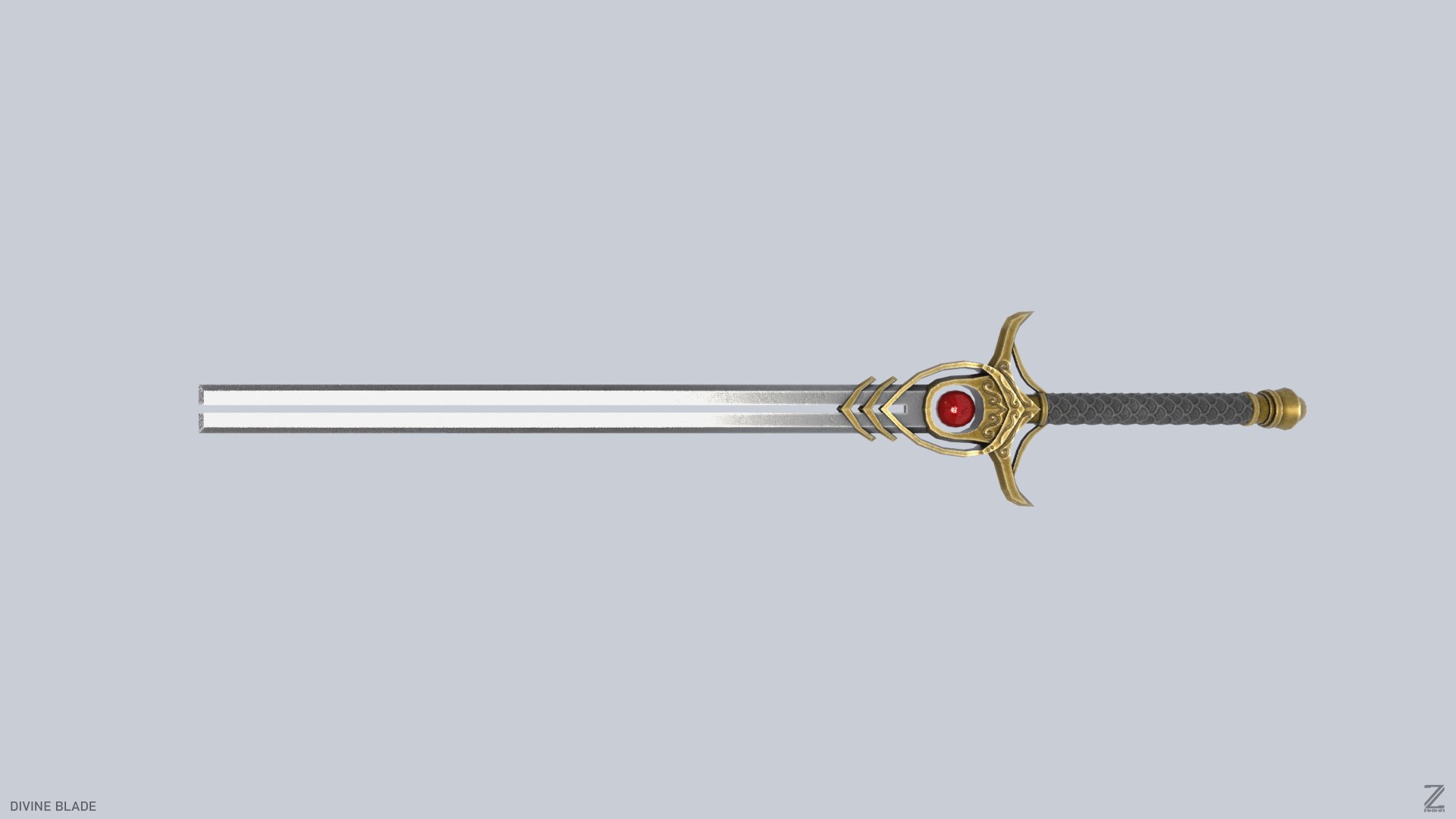Divine Blade Model - TurboSquid 2239917