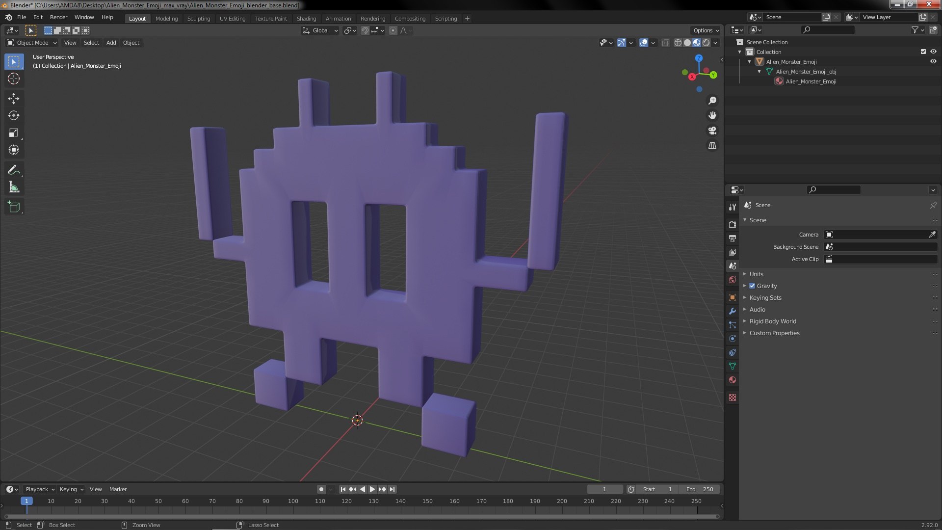 3D Alien Monster Emoji model https://p.turbosquid.com/ts-thumb/Wf/QMz9DP/lD/alienmonsteremoji3dmodel020/jpg/1647273055/1920x1080/fit_q87/c4a0809ce2bd8e83689b08e27ec03a9490c2b9a1/alienmonsteremoji3dmodel020.jpg