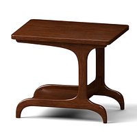 Nightstand 06 - Minimalist Wooden Bedside Table