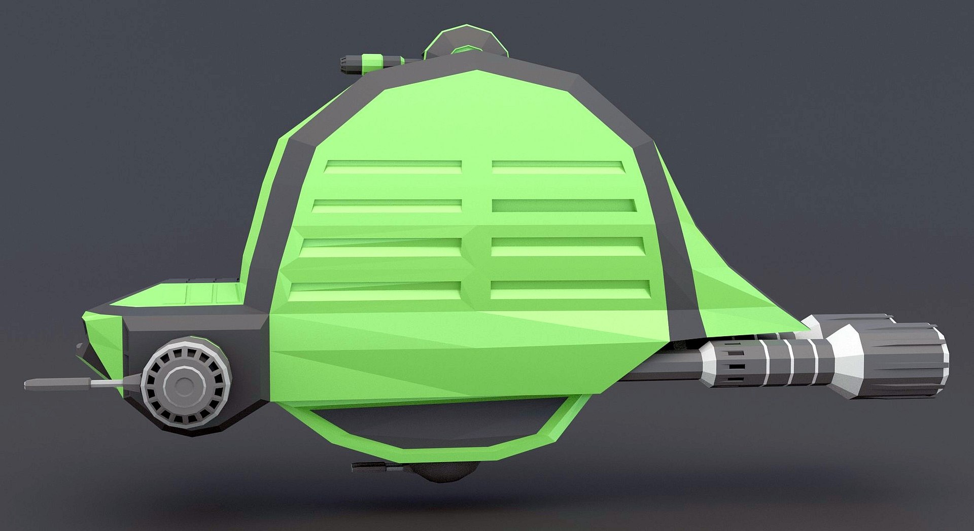 3D Snailox Spaceship Concept Model - TurboSquid 1728315