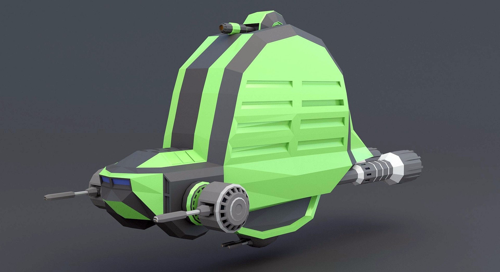 3D Snailox Spaceship Concept Model - TurboSquid 1728315