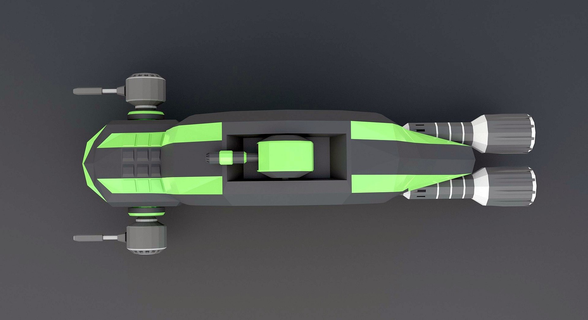 3D Snailox Spaceship Concept Model - TurboSquid 1728315