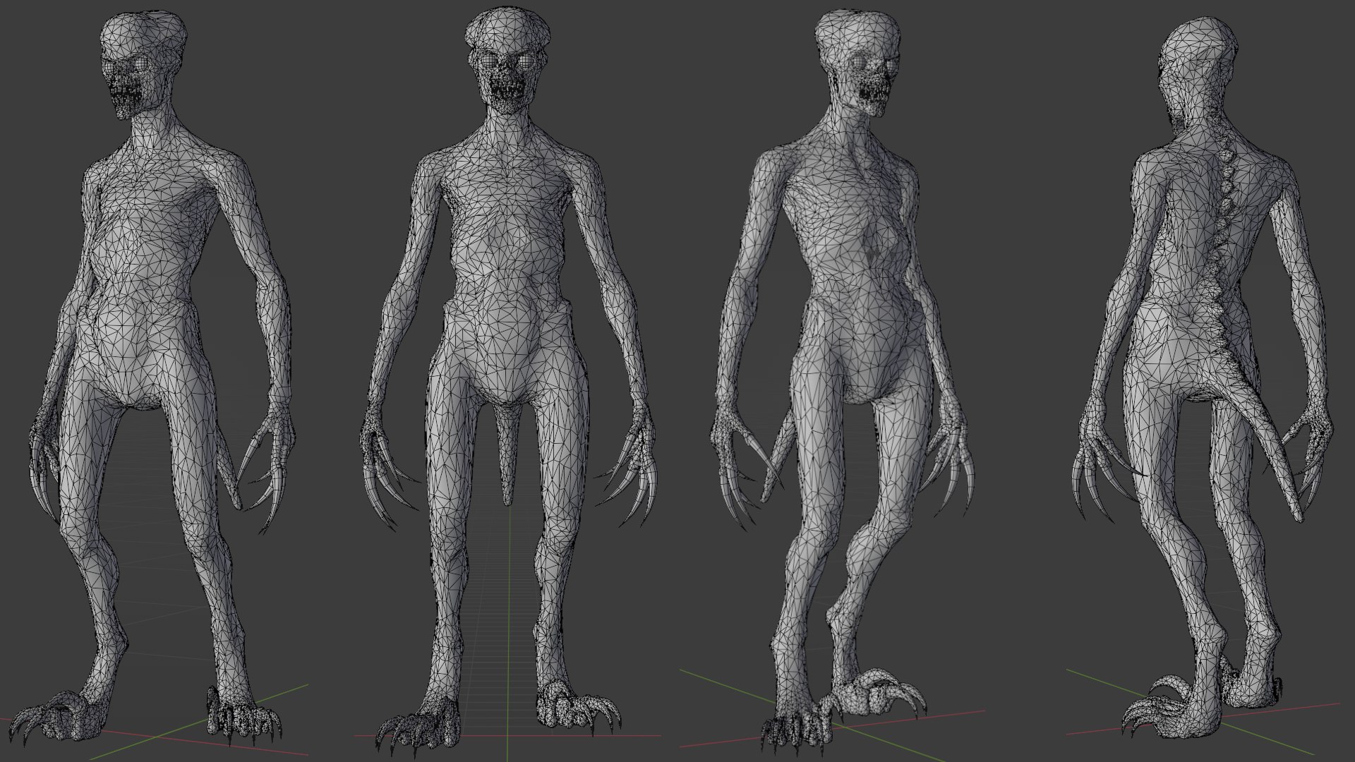 3D SCP-966 Sleep Killer Monster - TurboSquid 1841395