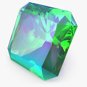 Radiant Cut Mystic Topaz