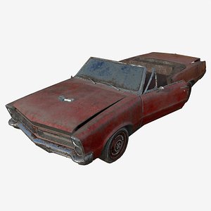3D car abandoned