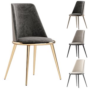 Aurora Imbottita Chair By Cantori 3D model