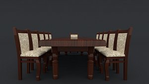 3D table set