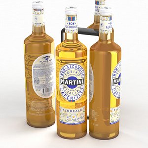 Martini Non-Alcoholic Laperitivo Floreale 750ml 2023 3D