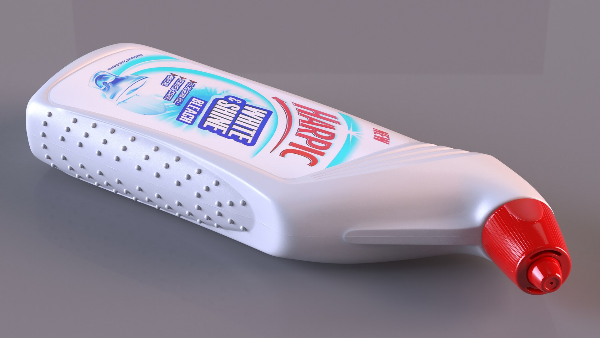 Harpic White Toilet Cleaner 3D - TurboSquid 2054419