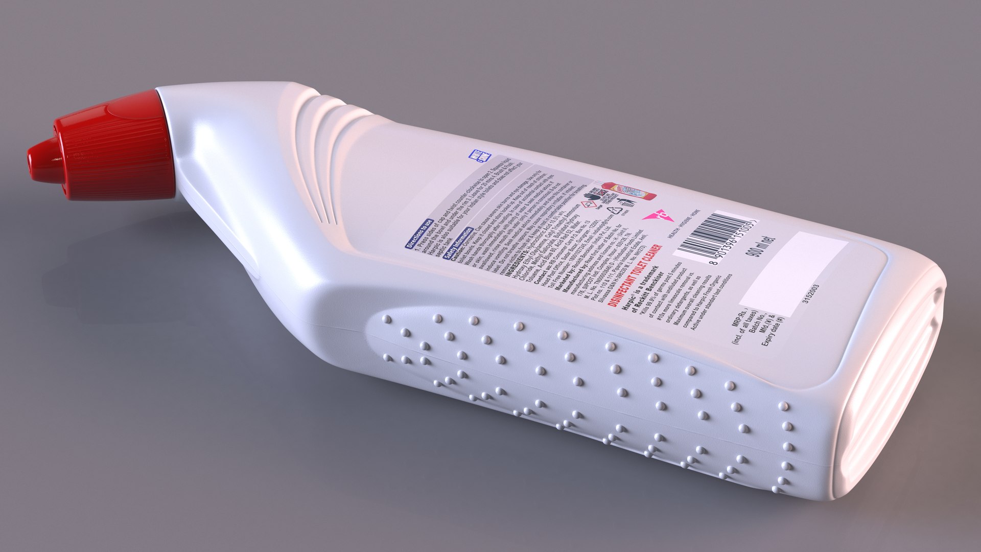 Harpic White Toilet Cleaner 3D - TurboSquid 2054419