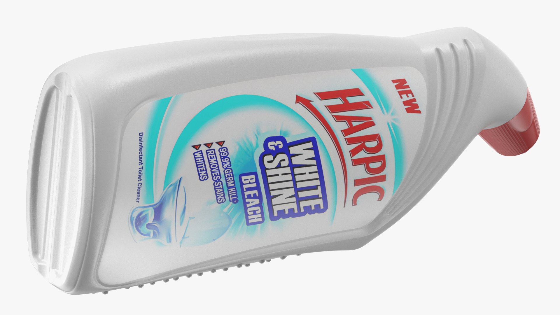 Harpic White Toilet Cleaner 3D - TurboSquid 2054419