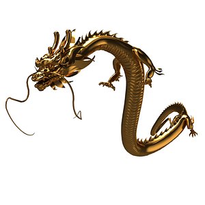 china dragon 3D