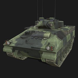 3D fv511 warrior model