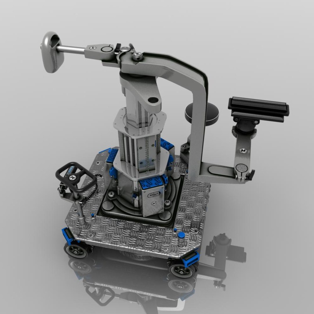 Magnum Film Camera Dolly 3d Model