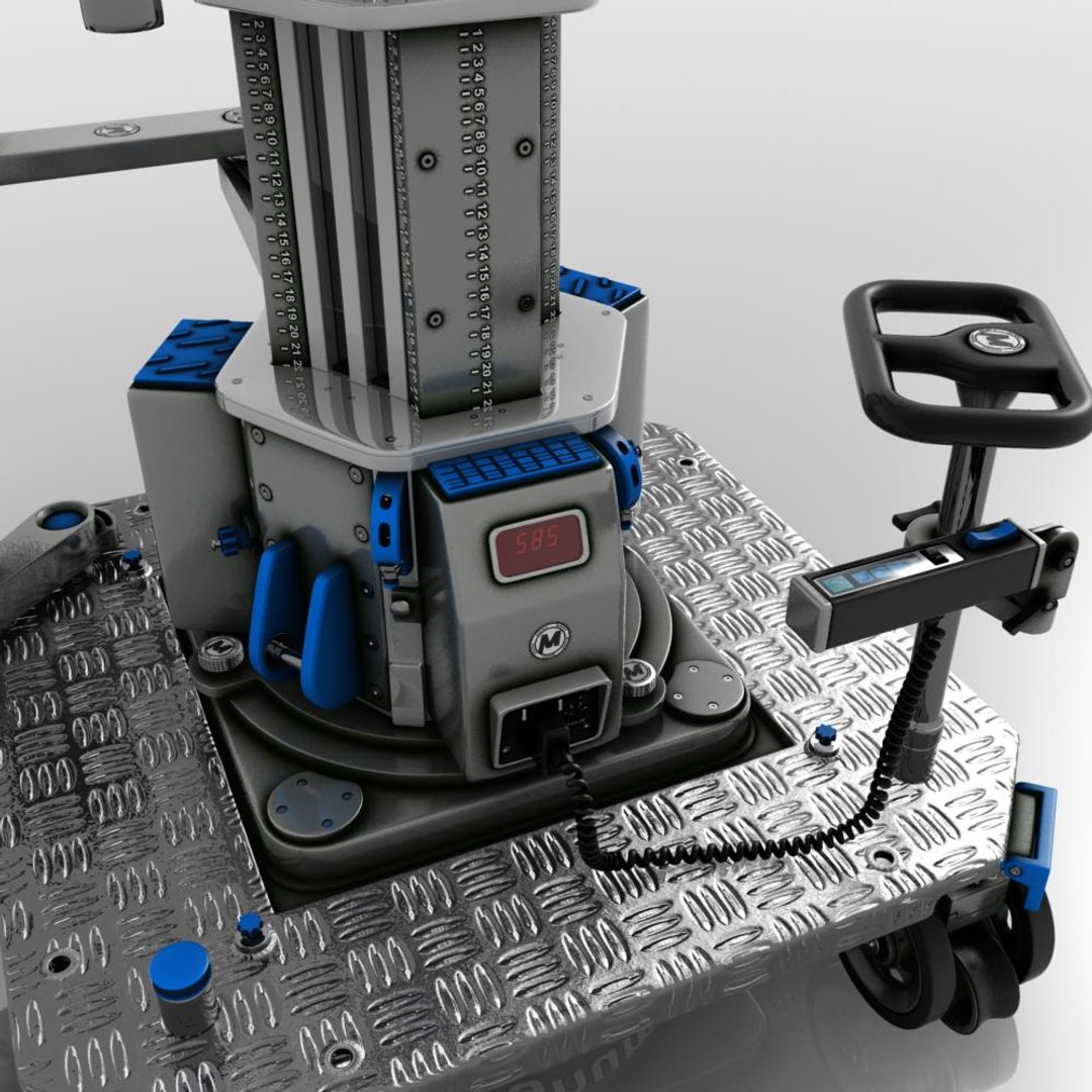Magnum Film Camera Dolly 3d Model