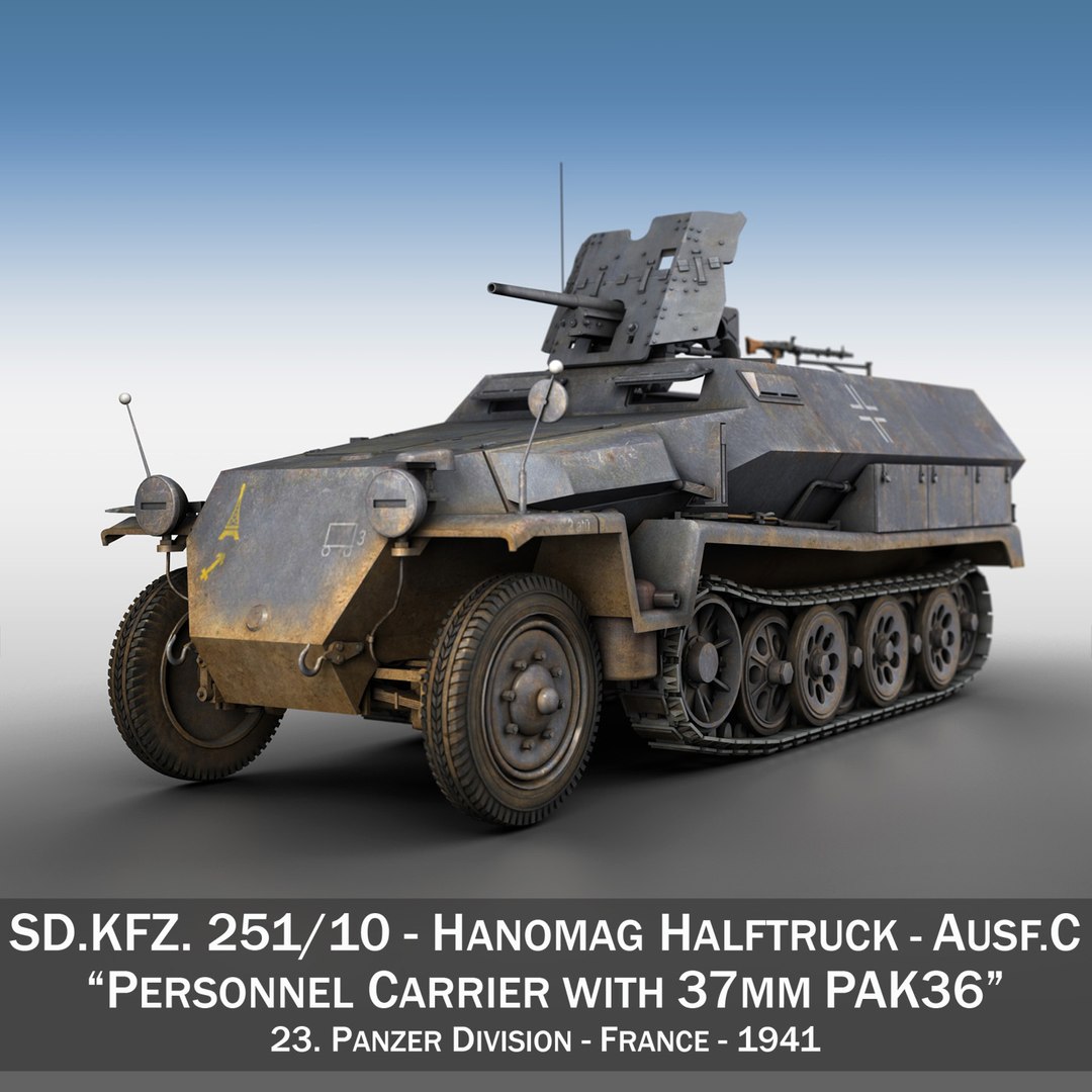 Sd Kfz 251 10 3ds