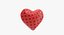 Low Poly Patterned Hearts