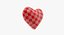 Low Poly Patterned Hearts
