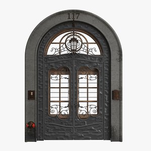 doors entry 3D model