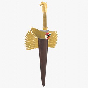 3D model Keris with Pancasila Symbol