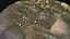 débris pierres herbe terrain photogrammétrie PBR