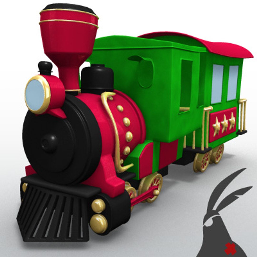 cartoon train 3D Models to Print - yeggi