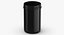 Plastikdose Weithals gerade Seite 40oz ohne Kappe Schwarz Cap