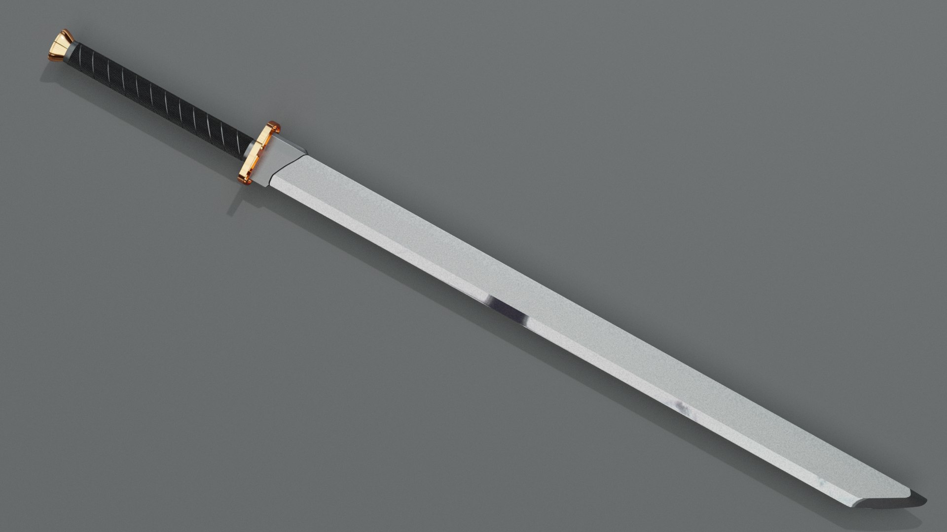 QING Sword Complete 3D Model - TurboSquid 1802907