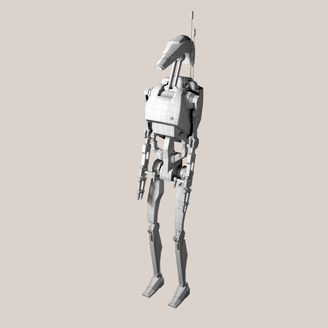 3D Droid Star Wars Model - TurboSquid 1432146