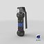 3D model M84 Stun Grenade 03