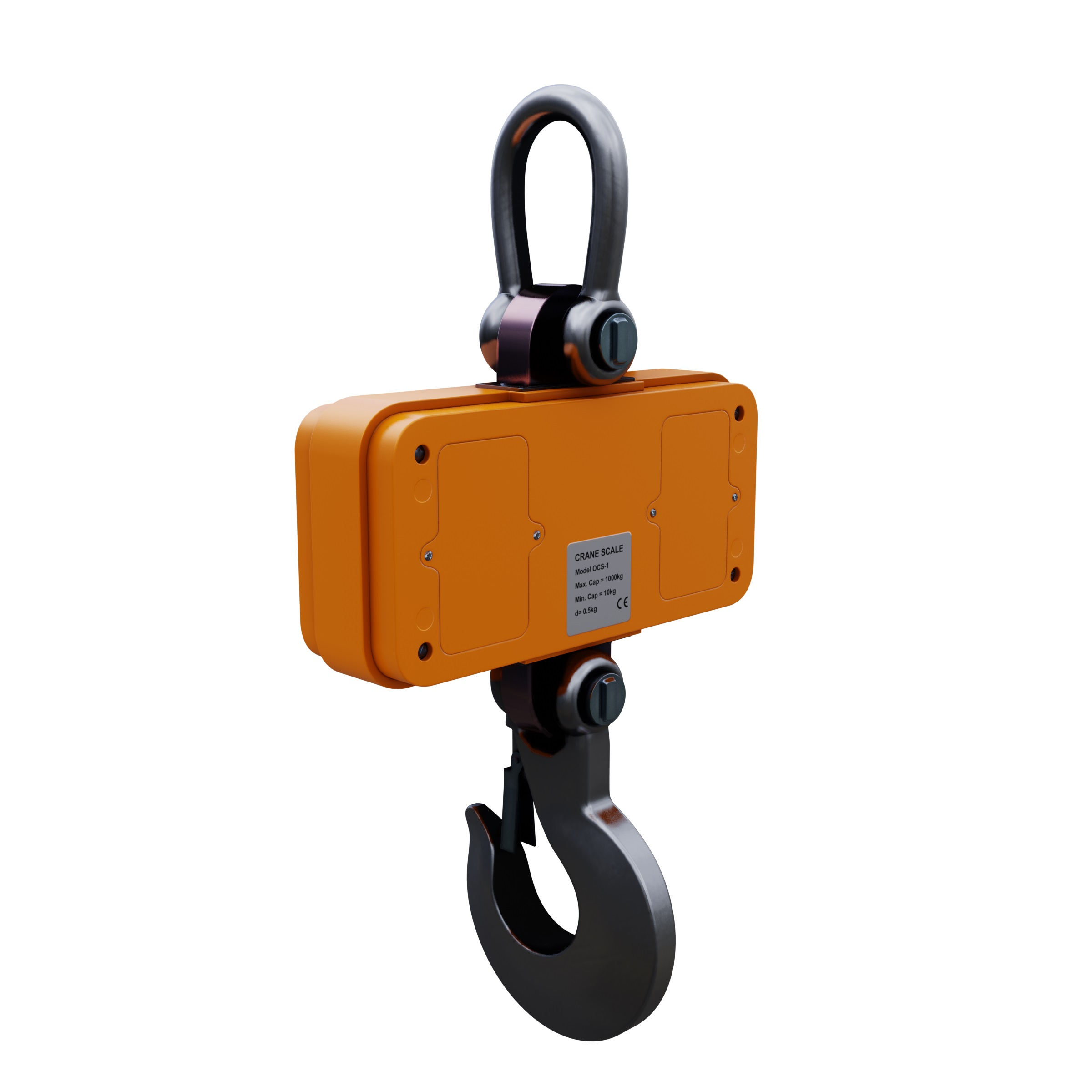 modelo 3d iDili Crane Scale OCSS1 Orange TurboSquid 1680532