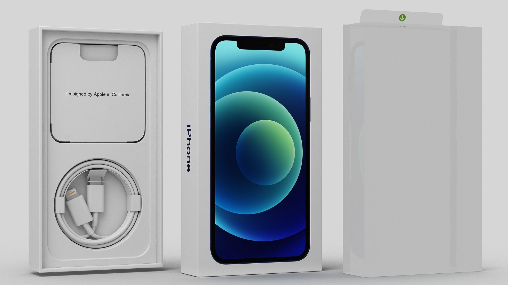 Iphone 12 package box model - TurboSquid 1693725