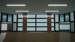 3D model Single Storey Office