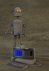 3d old robot