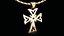 pendentif croix chrétienne