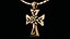 pendentif croix chrétienne