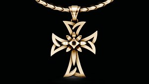 cross chiristain pendant