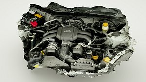 2022 Toyota GR86 engine 3D model