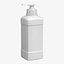3D model spray bottle plastic