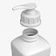 3D model spray bottle plastic