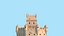 Cartoon Lowpoly Belem Tower