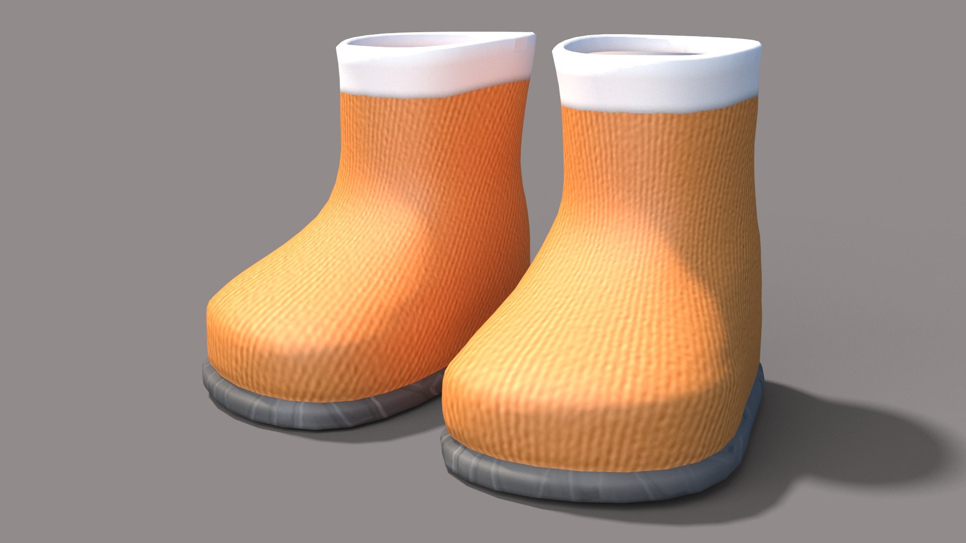 cartoon boots 3d 3ds