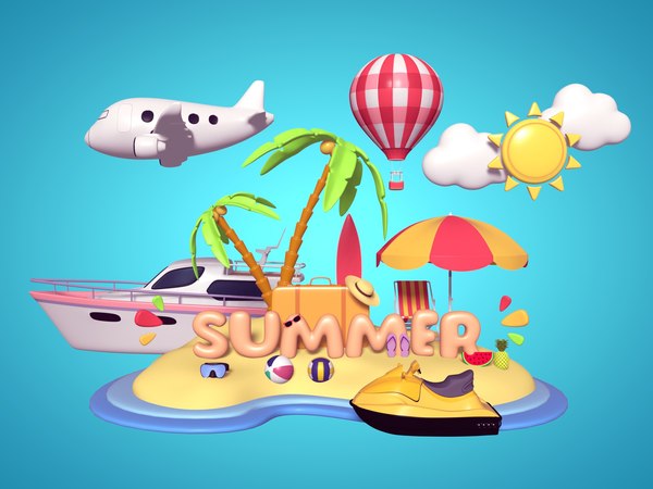 3D Summer Mega Pack