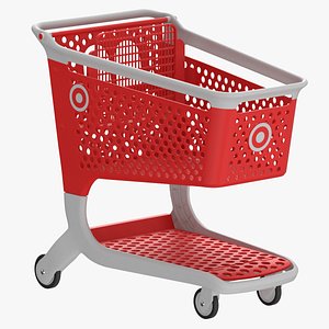 Plastic Shopping Cart 01